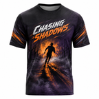 Chasing Shadows Halloween Tech Running T-Shirt