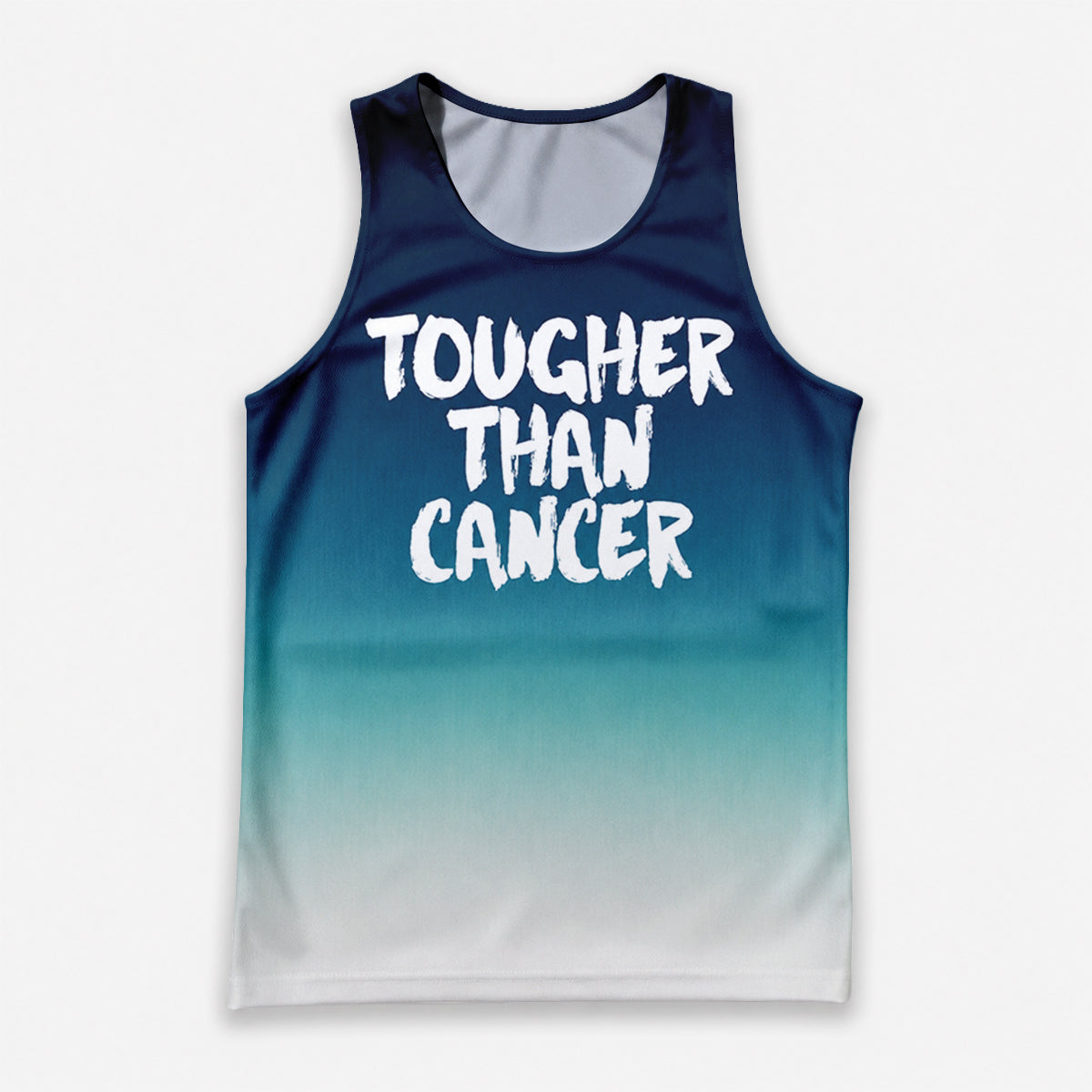 Cancer Fighter Running Tank Top Tougher Than Cancer Running Singlet for Men and Women