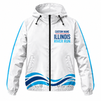 Custom Name Illinois River Run Illinois Running Windbreaker Jacket