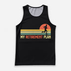 Retirement Running Tank Top My Retirement Plan Running Singlet for Men and Women