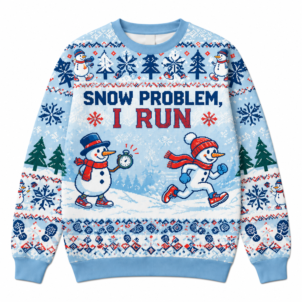 Snow Problem I Run Sweater