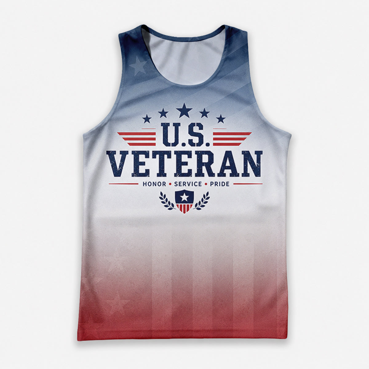 Veteran Tech Running Tank Top - U.S. Veteran Running Singlet
