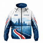 Custom Name Lakefront Runner Running Windbreaker Jacket