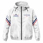Custom Name Texas Minimal Star Run Running Windbreaker Jacket
