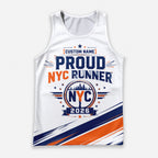Flag Colors Pride The NYC Race Day Running Tank Top