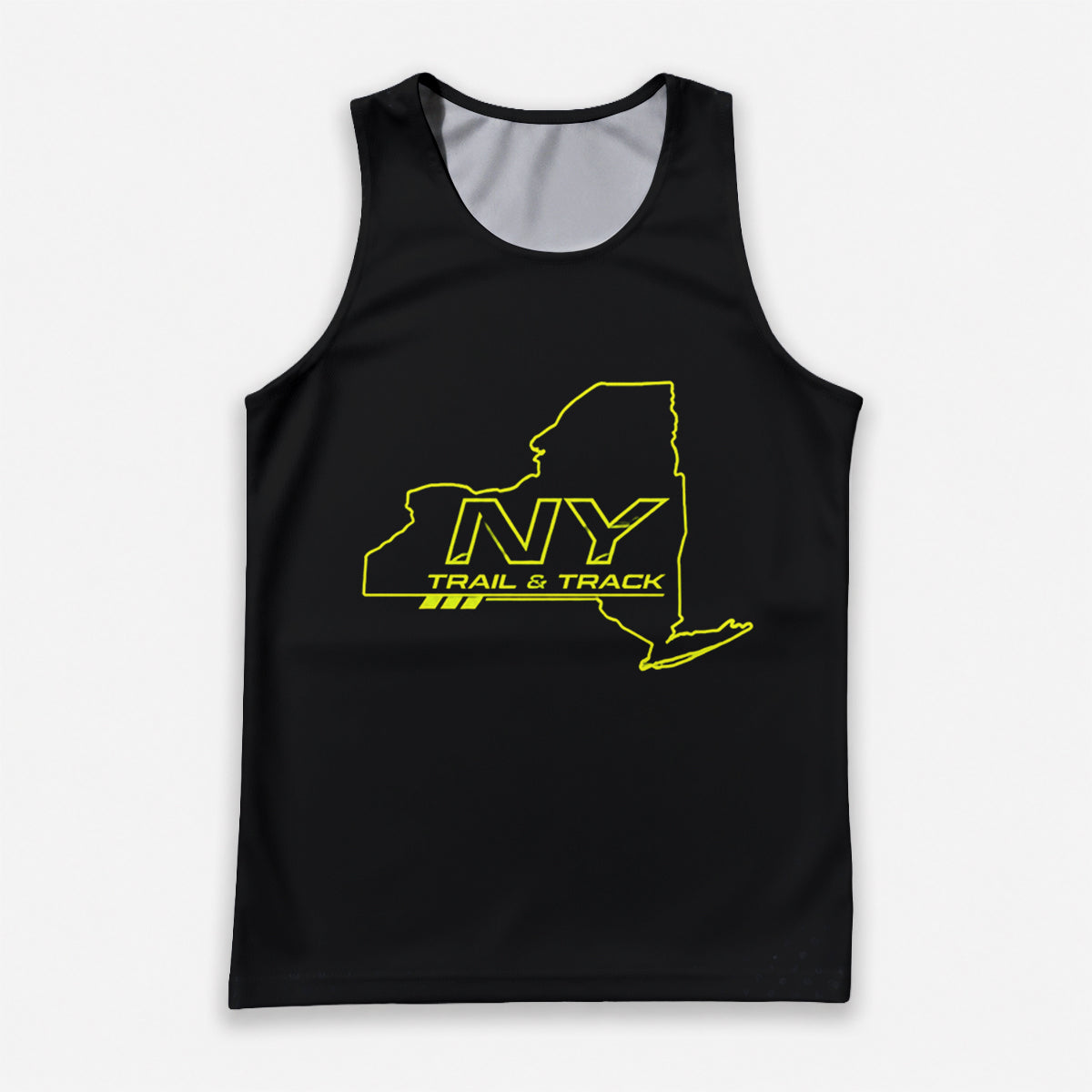 Midnight State Outline New York Running Tank Top