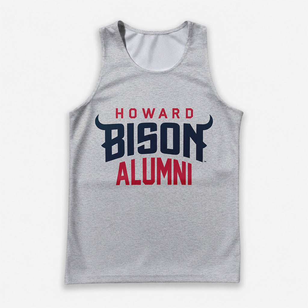 HBCU Running Tank Top Howard Bison Alumni Running Singlet for Men and Women