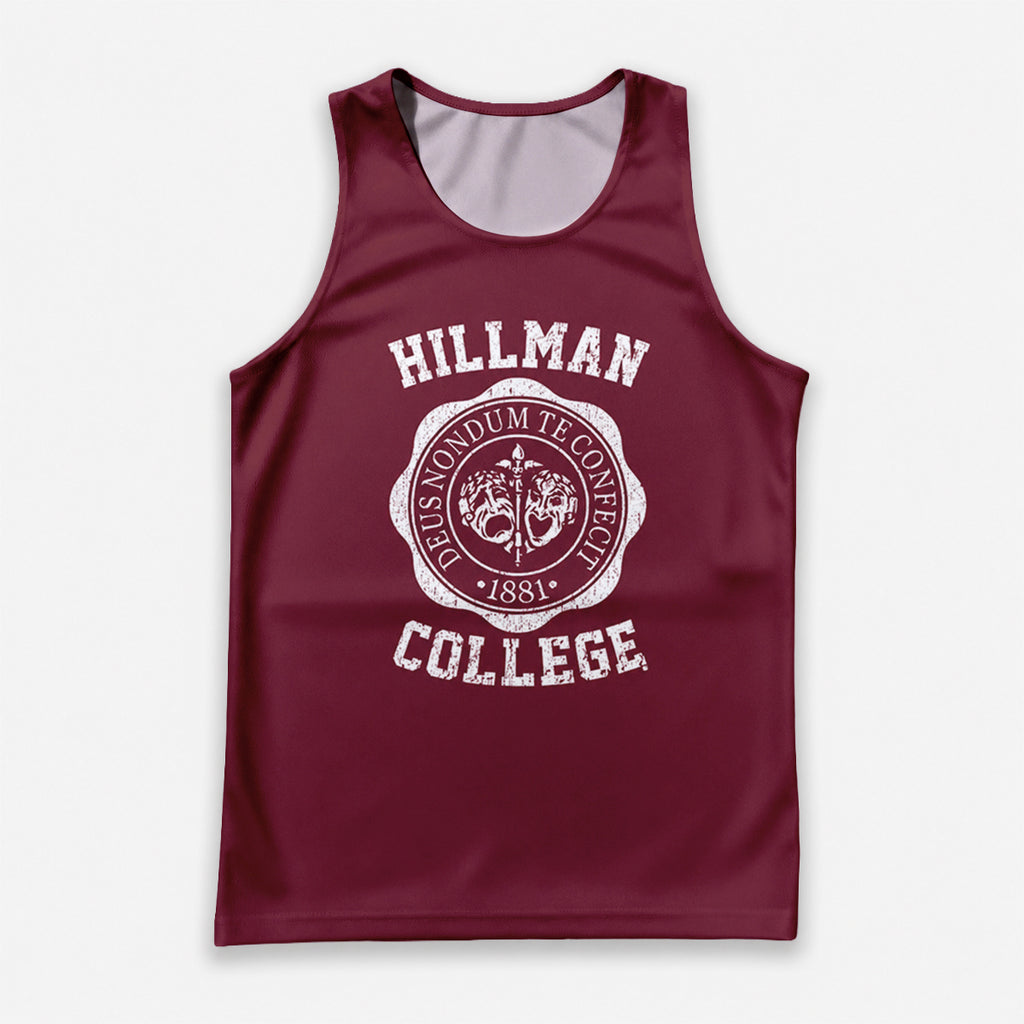 HBCU Running Tank Top Hillman College Running Singlet for Men and Women