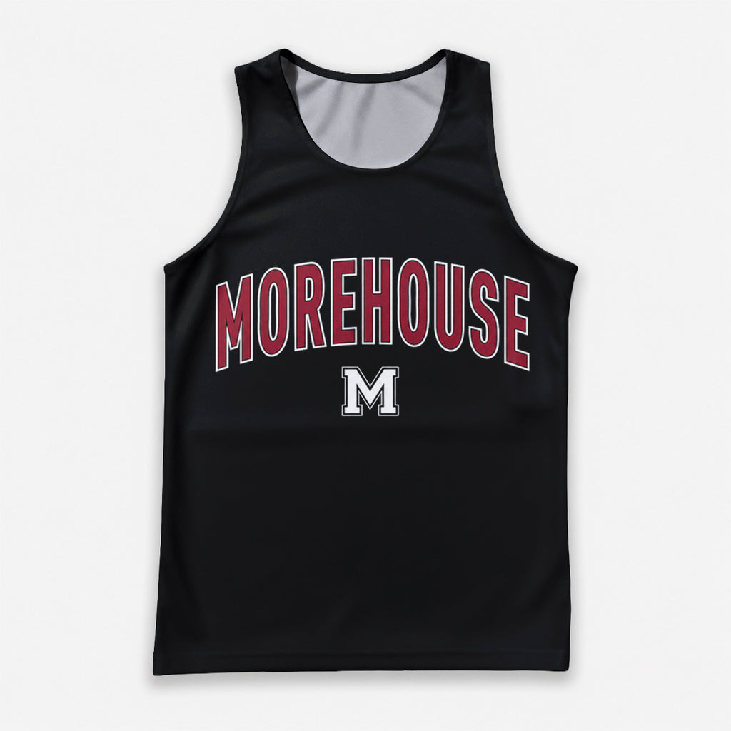 HBCU Running Tank Top Morehouse College Running Singlet for Men and Women