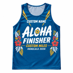 Custom Name Miles Aloha Island Victory Running Tank Top
