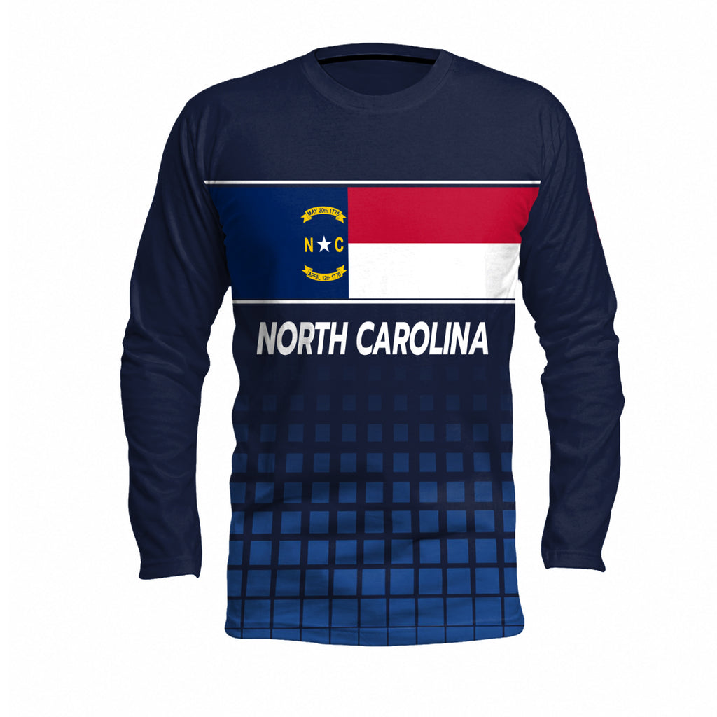 North Carolina State Pride Long Sleeve Running T-Shirt