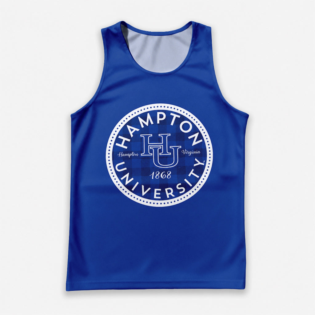 HBCU Running Tank Top Hampton University Running Singlet for Men and Women