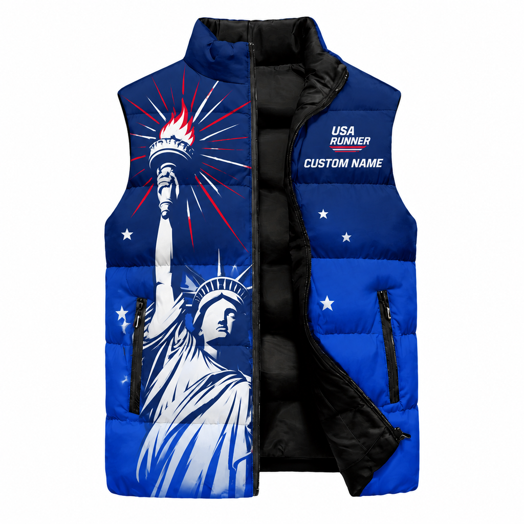 Liberty Torch Runner Sleeveless Running Puffer Jacket