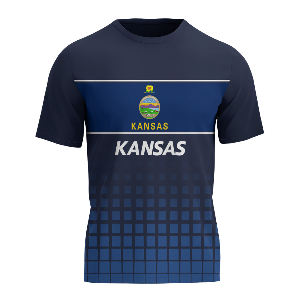Kansas State Pride Tech Running T-Shirt