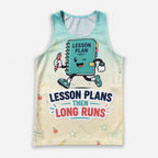 Teacher Running Tank Top Lesson Plan Marathon Tech Running Singlet