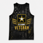 Veteran Running Tank Top - US Army Veteran Tech Singlet