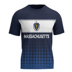Massachusetts State Pride Tech Running T-Shirt