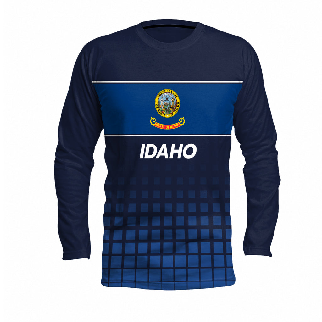 Idaho State Pride Long Sleeve Running T-Shirt