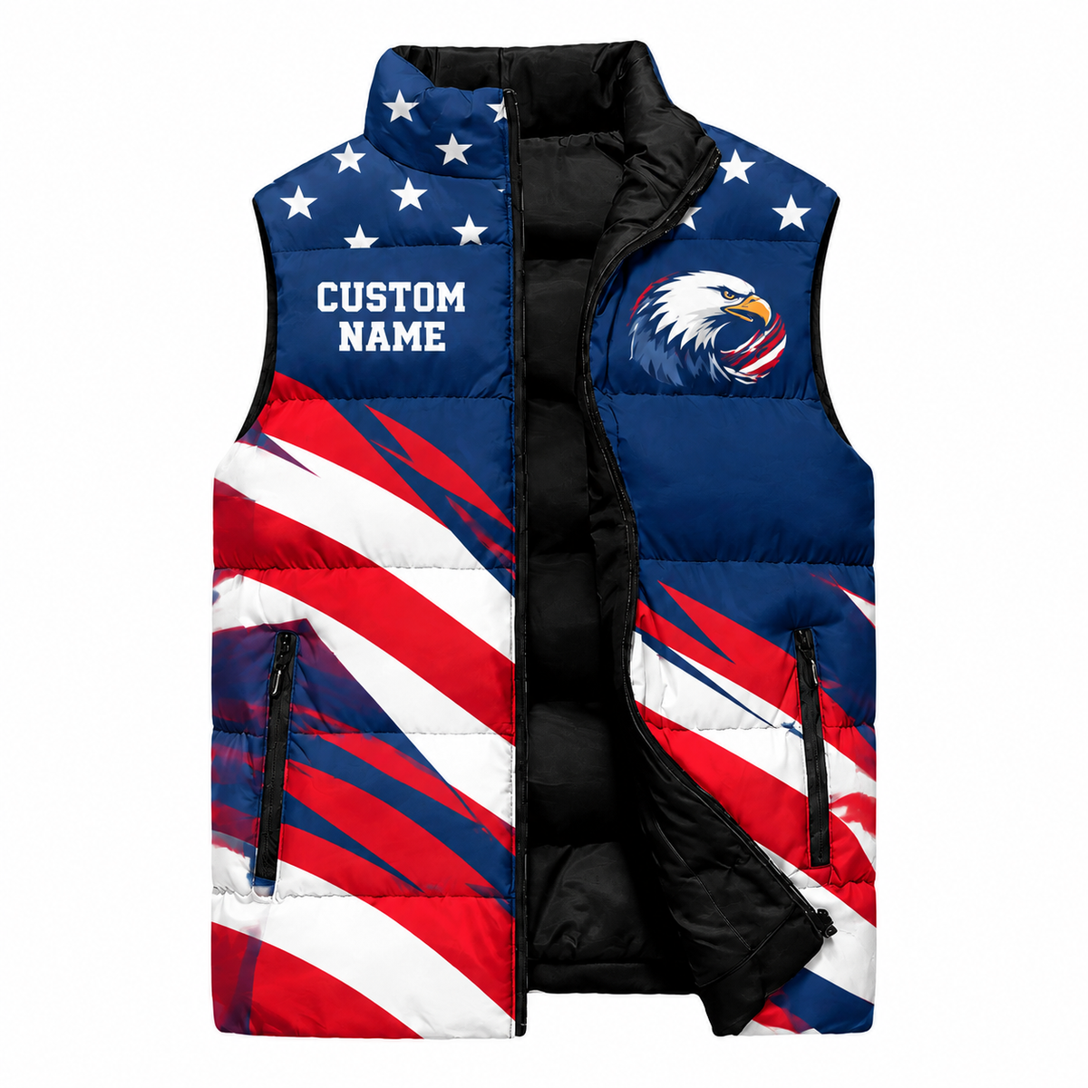 American Eagle Freedom Runner Sleeveless Running Puffer Jacket