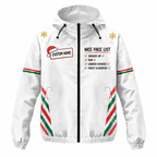 Custom Name Nice Pace List Running Windbreaker Jacket