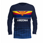 Arizona State Pride Long Sleeve Running T-Shirt
