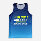 Funny Running Tank Top _ Slow Milegae Tech Running Singlet
