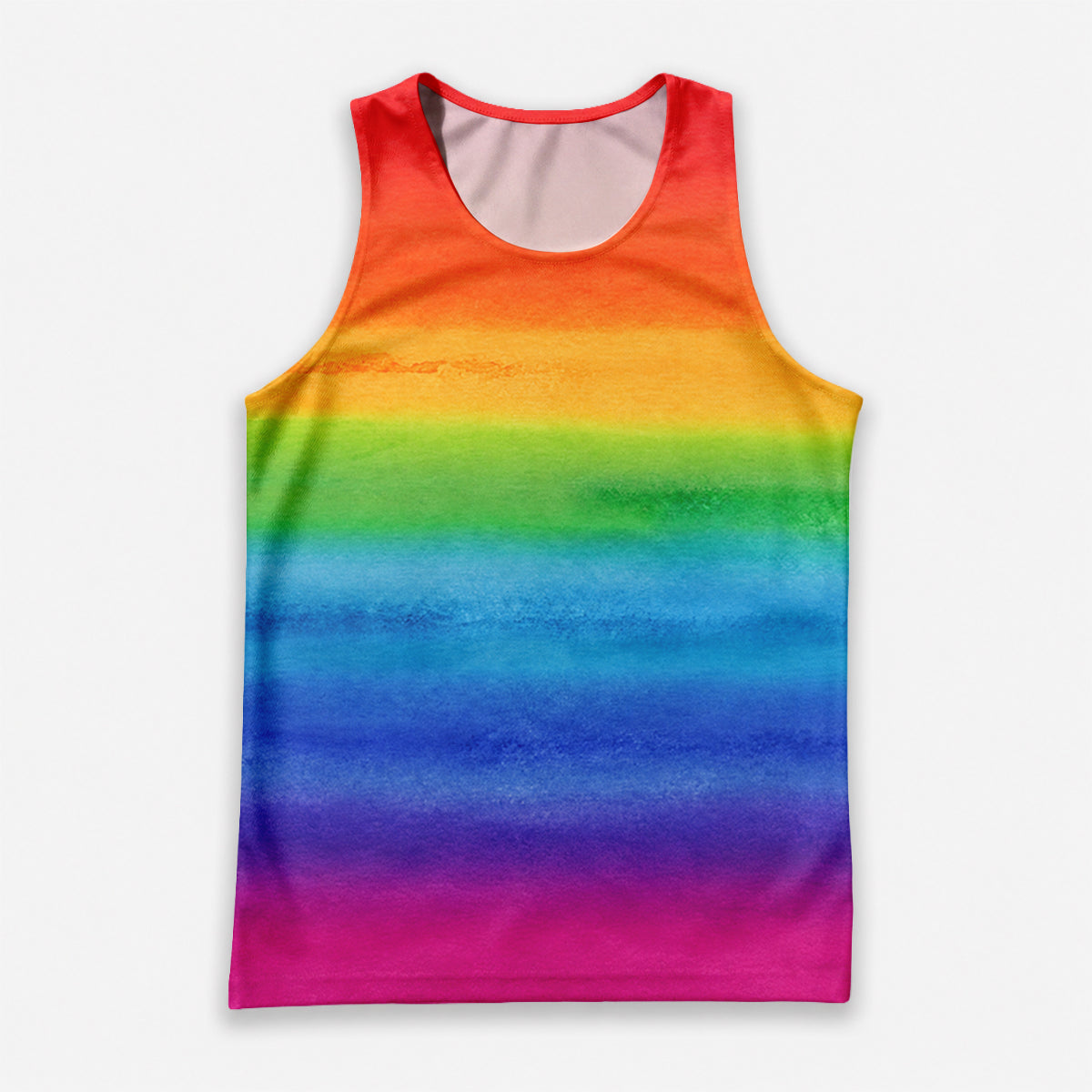 LGBT Pride Running Tank Top Rainbow Running Singlet for Men and Women