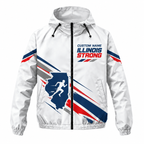 Custom Name Illinois Strong Runner Illinois Running Windbreaker Jacket