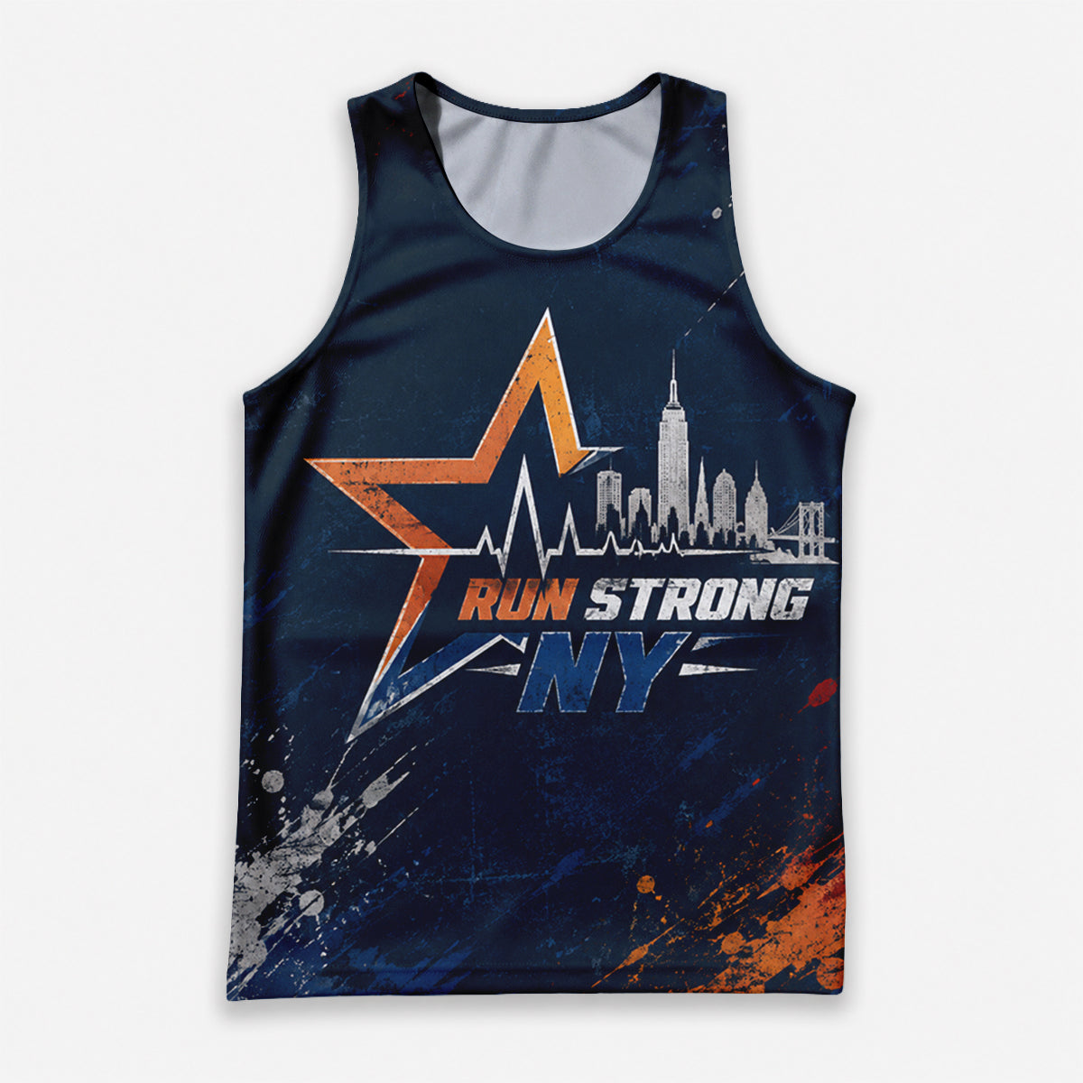 Dynamic Star of New York New York Running Tank Top