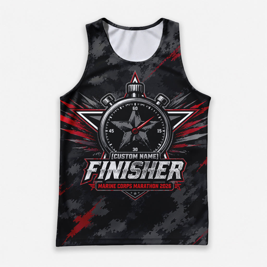 Tactical Speed The Marine Corp Race Day Running Tank Top