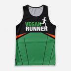 Vegan Running Tank Top Vegan Runner Running Singlet for Men and Women
