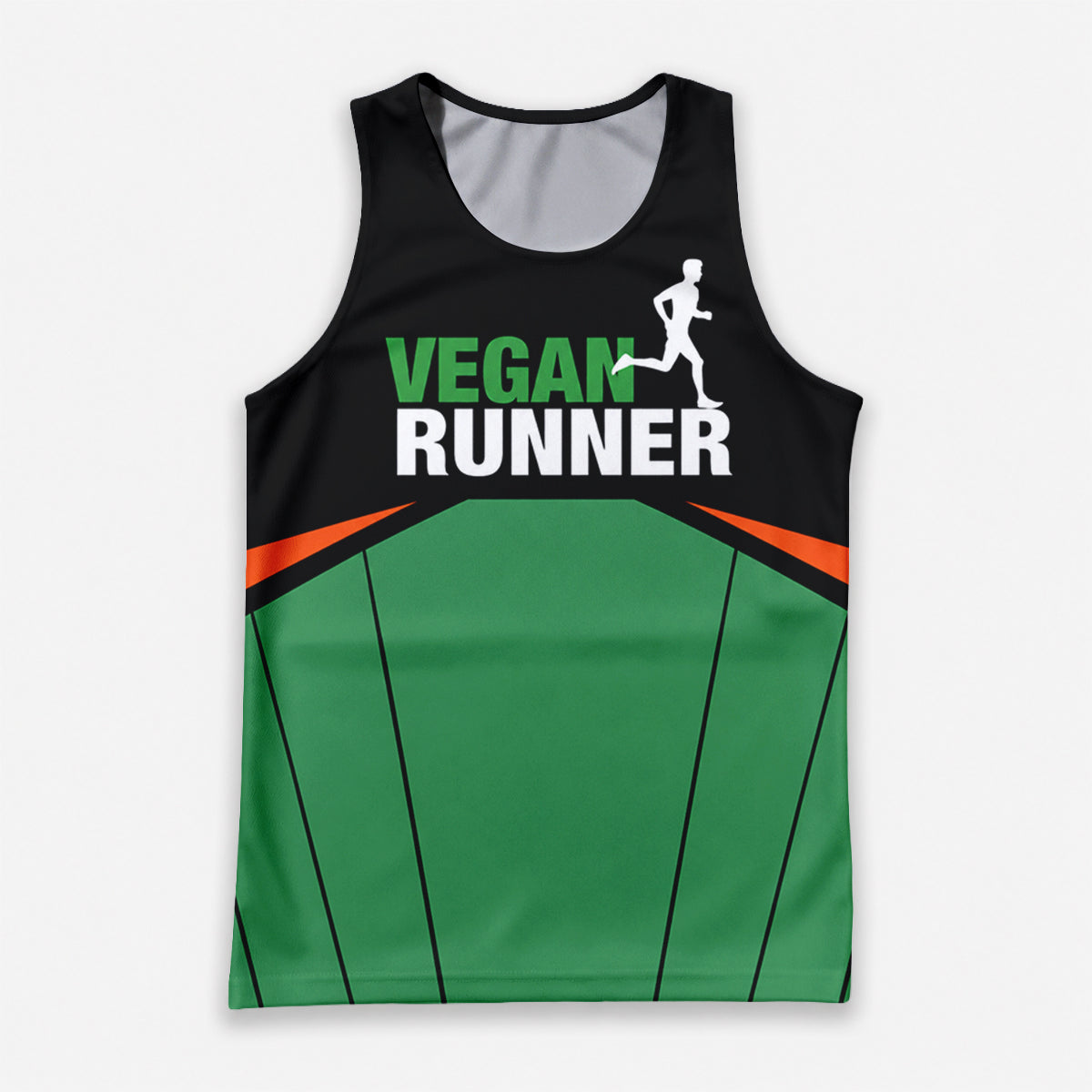 Vegan Running Tank Top Vegan Runner Running Singlet for Men and Women