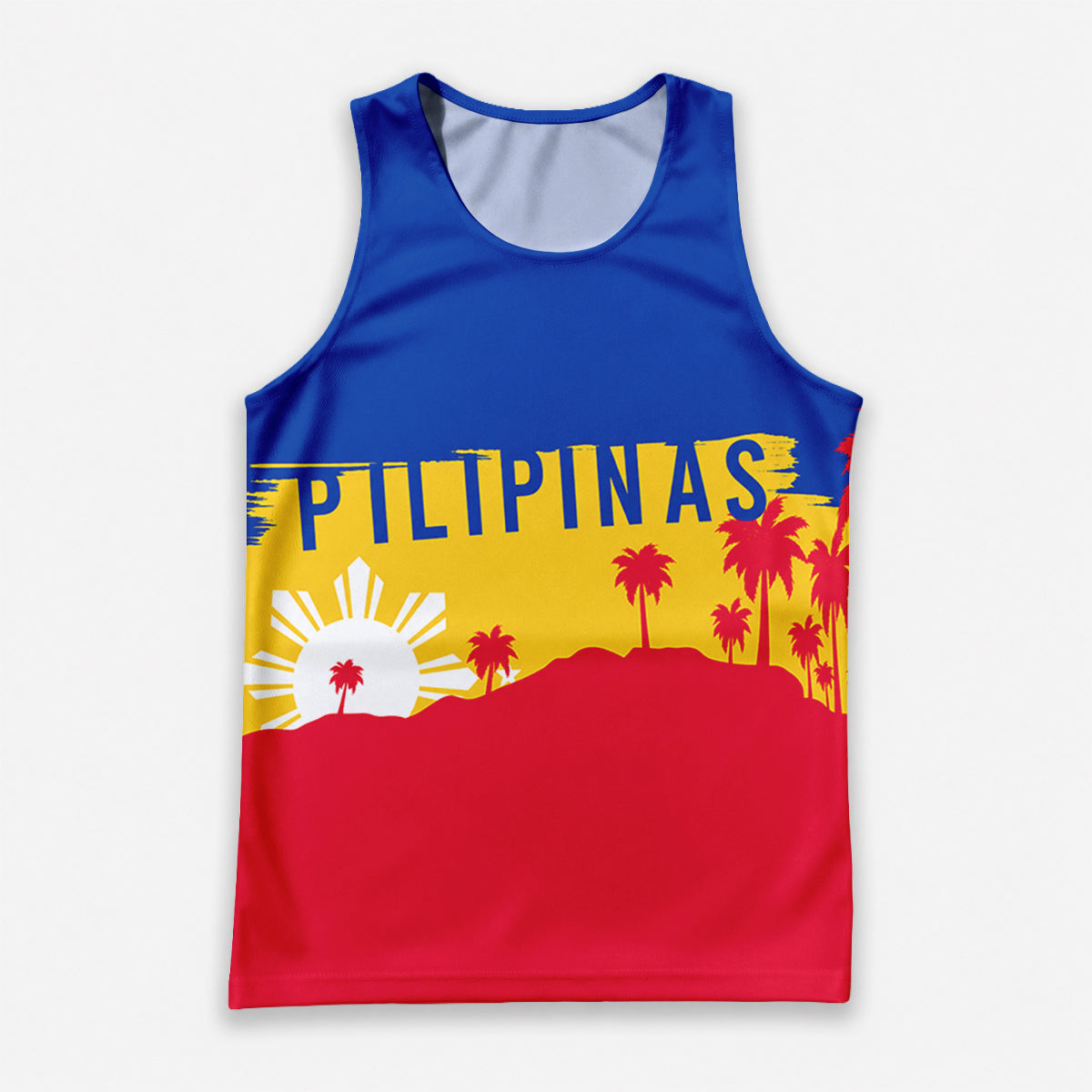 Philippines Running Tank Top Pilipinas Running Singlet for Men and Women
