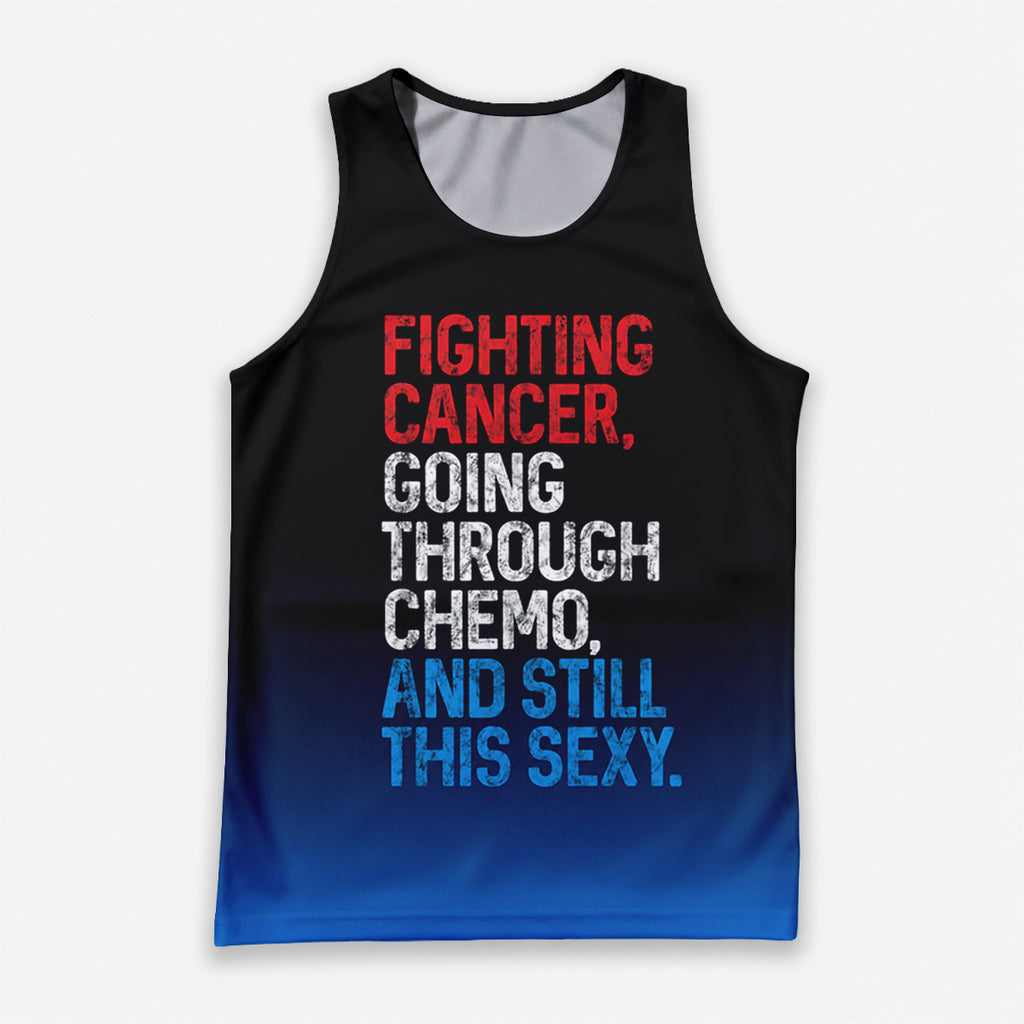 Cancer Fighter Running Tank Top Chemo Fighter Running Singlet for Men and Women