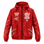 Custom Name Jingle Pace Crew Running Windbreaker Jacket