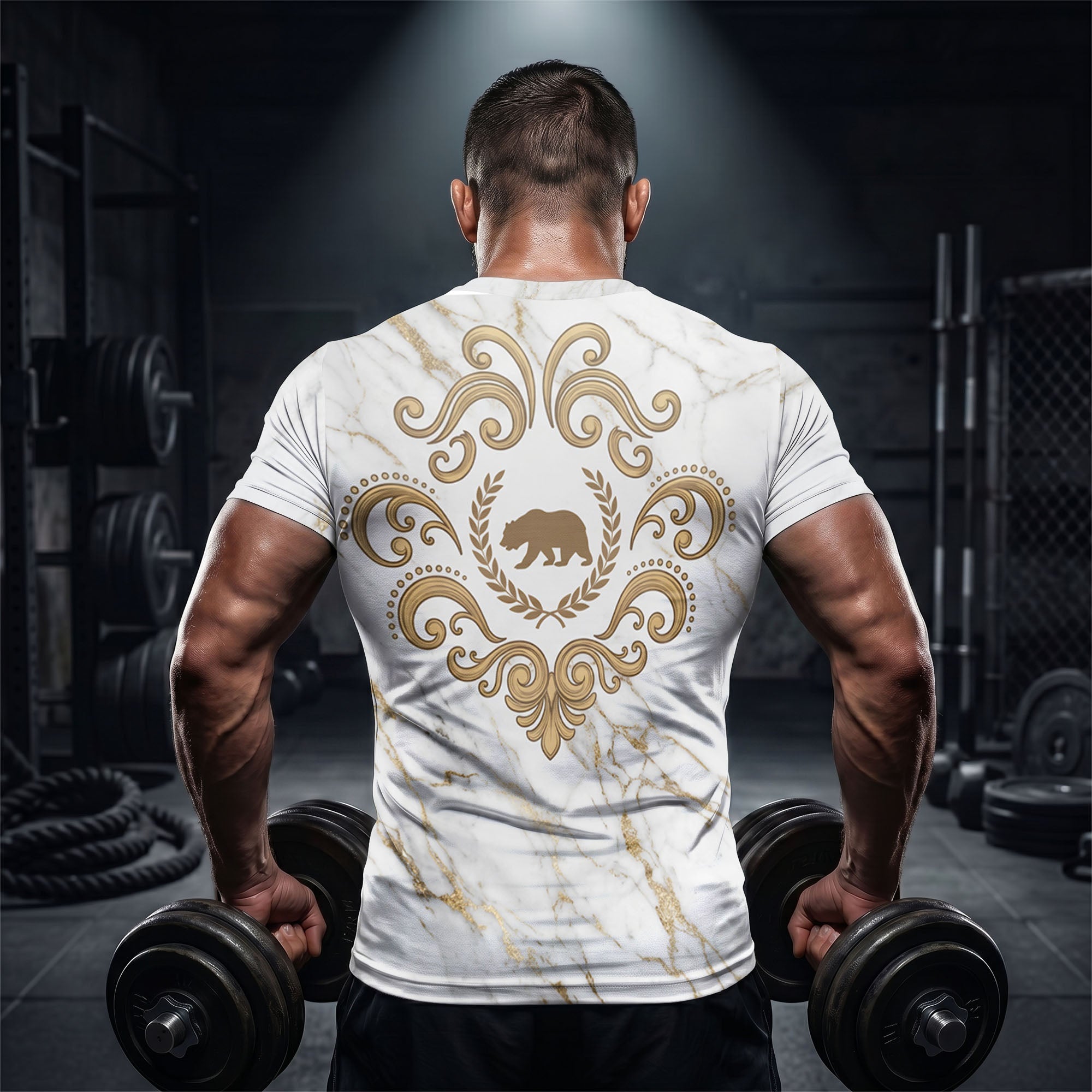 Golden Bear Dynasty BJJ Rash Guard