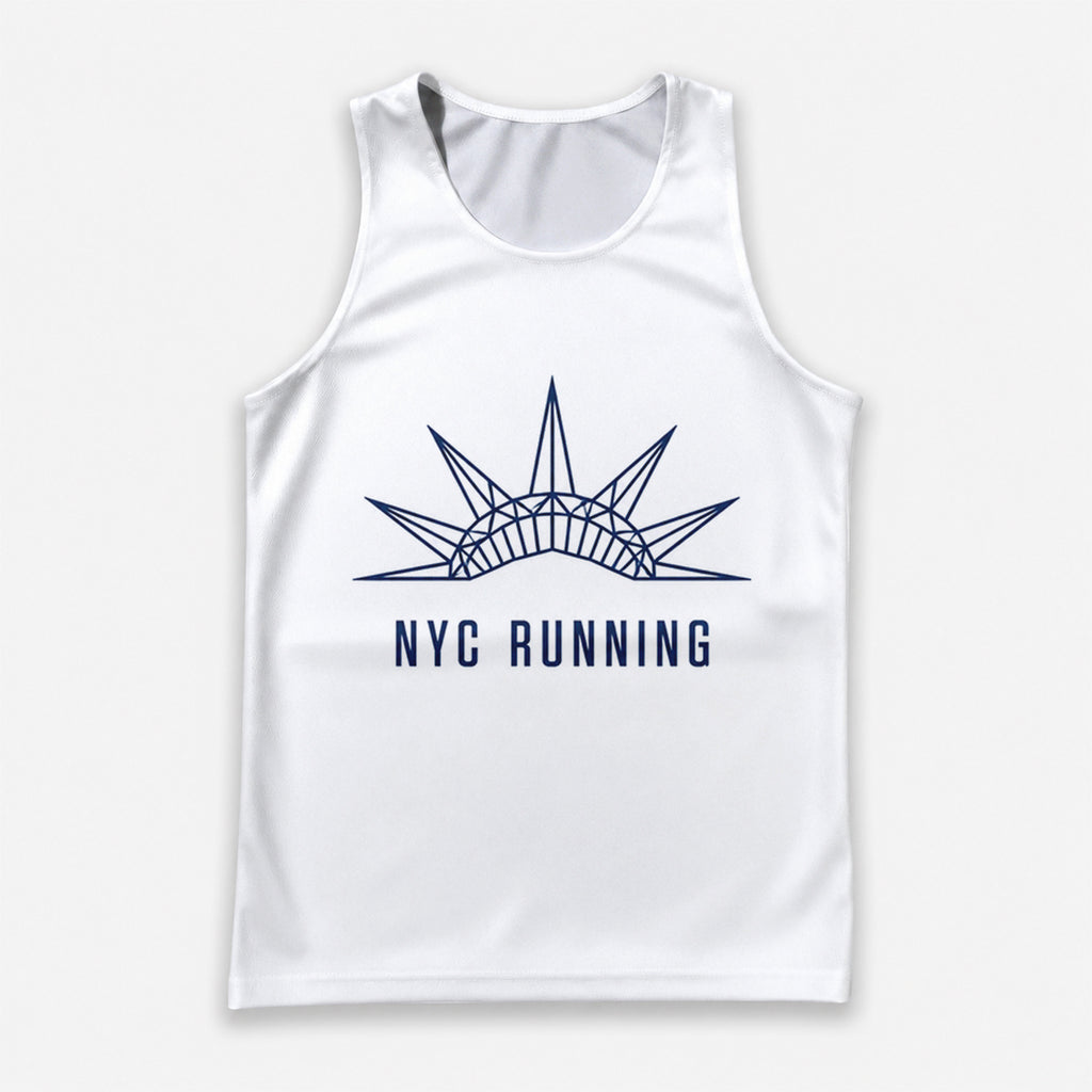 Lady Liberty Minimalist New York Running Tank Top