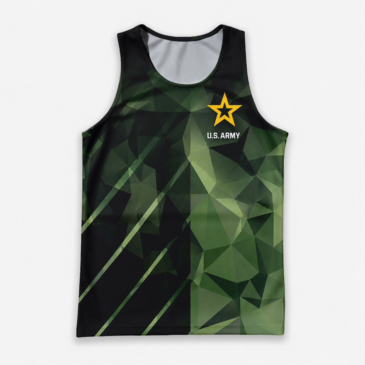 U.S. Military Running Tank Top U.S. Army Star Running Singlet for Men and Women