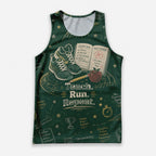 Teacher Running Tank Top Teach Run Repea Tech Running Singlet