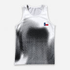 Monochrome Texas Running Tank Top _ State Pride Tech Running Singlet