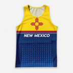 Patriotic Tech Running Tank Top - New Mexico State Pride Running Singlet