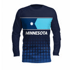 Minnesota State Pride Long Sleeve Running T-Shirt