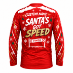 Custom Name Ho Ho Hold My Pace Running Long Sleeve Shirt