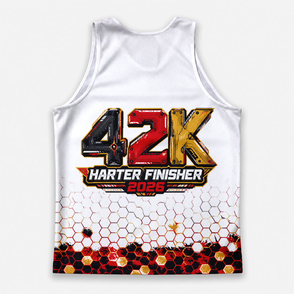 Hexagonale Rustung Berlin Wettkampftag Lauf-Tanktop