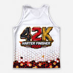 Hexagonale Rustung Berlin Wettkampftag Lauf-Tanktop