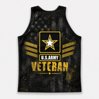Veteran Running Tank Top - US Army Veteran Tech Singlet