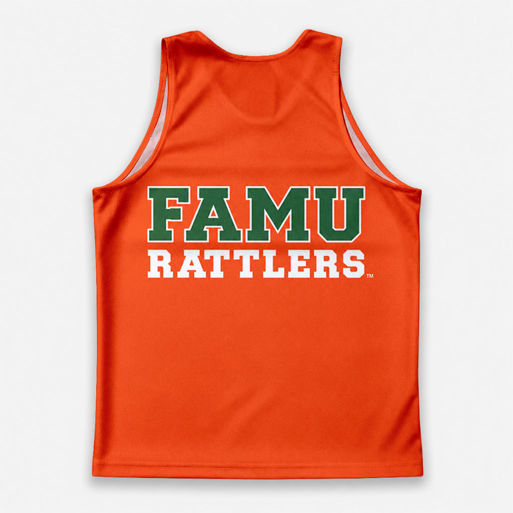 HBCU Running Tank Top FAMU Rattlers College Running Singlet for Men and Women