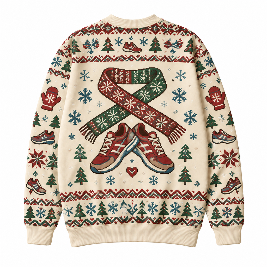 Run Happy Stay Toasty Sweater