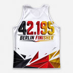 Geometrisches Polygon Berlin Wettkampftag Lauf-Tanktop
