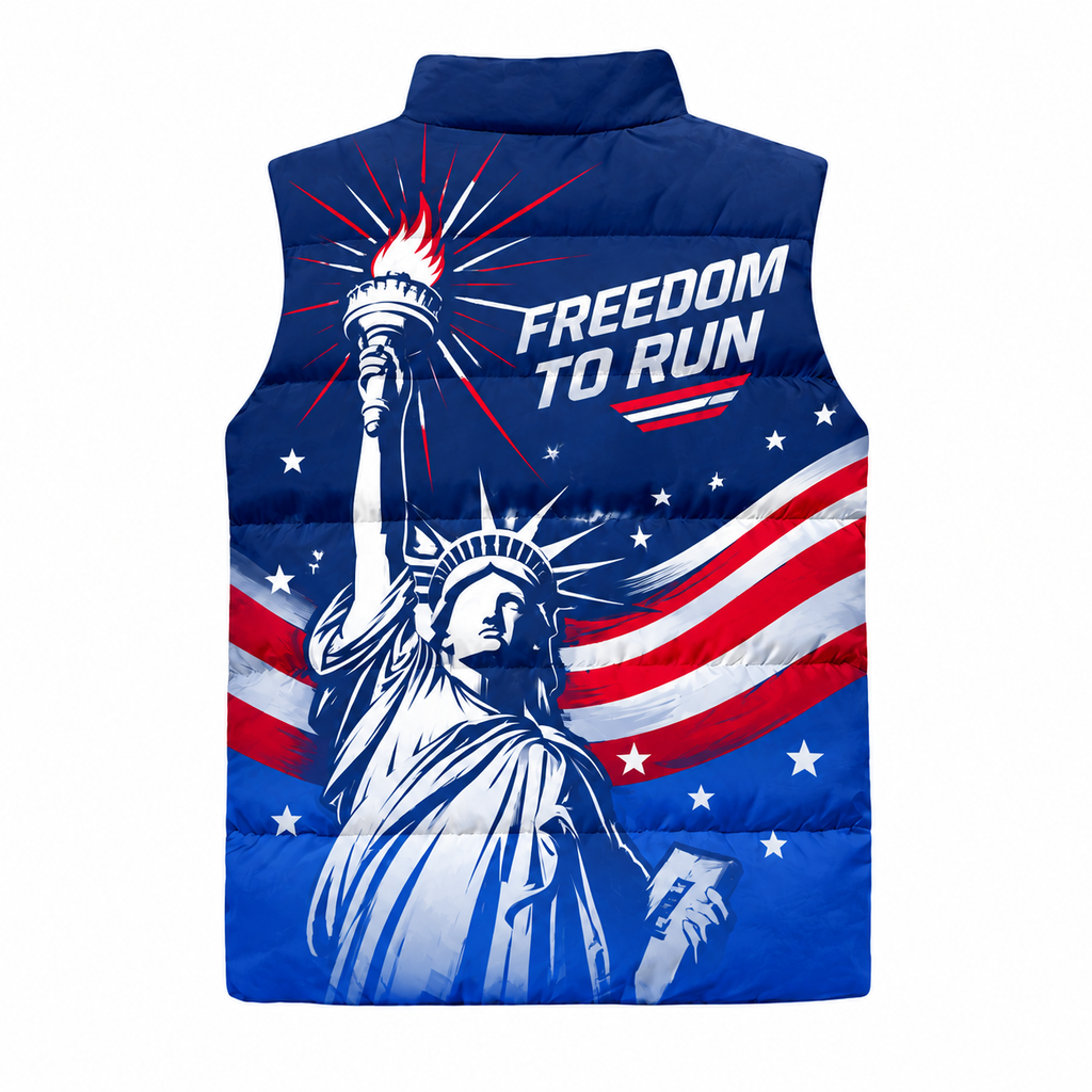 Liberty Torch Runner Sleeveless Running Puffer Jacket
